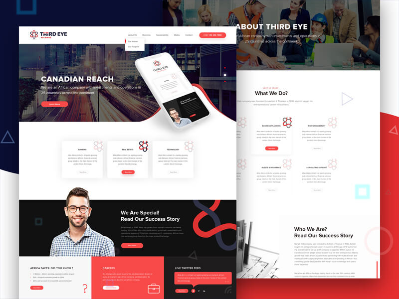 Corporate Website